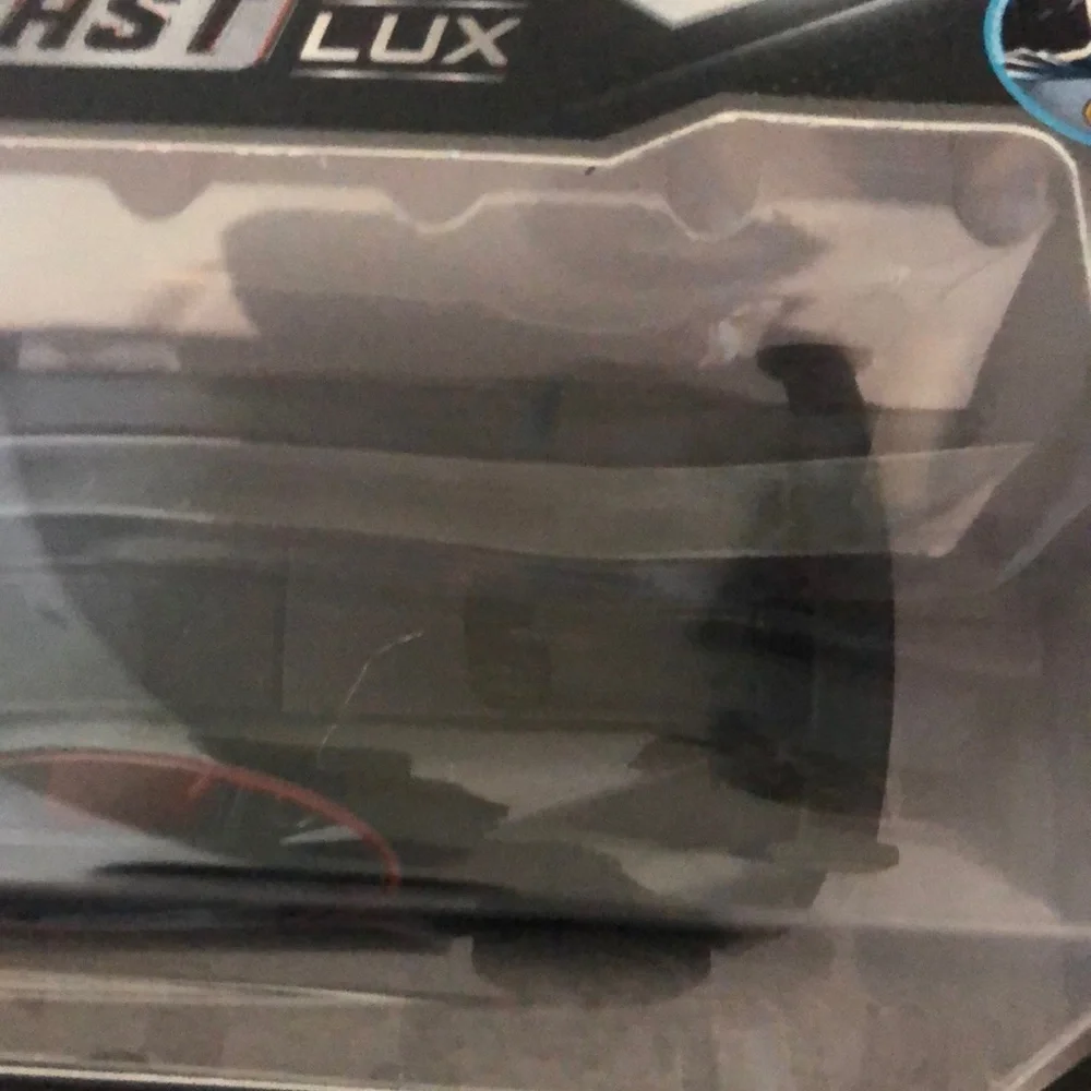 HST Lux Black and Red Diecast Car Model